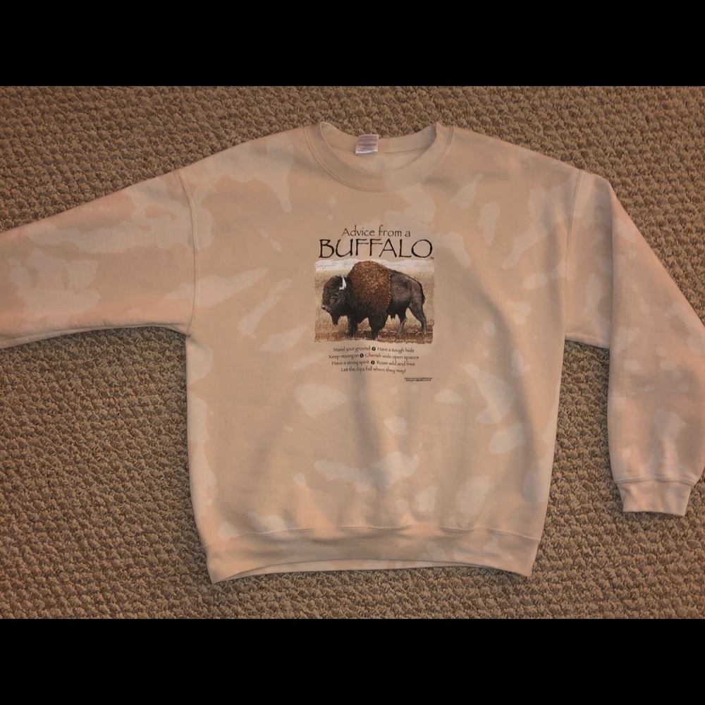 Bleached Dyed Sweater